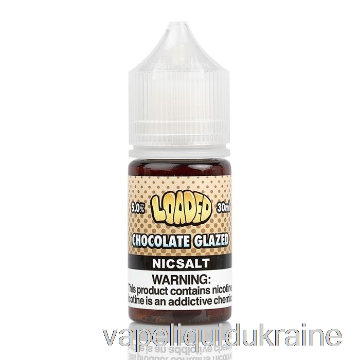 Vape Ukraine CHOCOLATE GLAZED DONUT - Loaded SALTS - Ruthless Vapors - 30mL 35mg